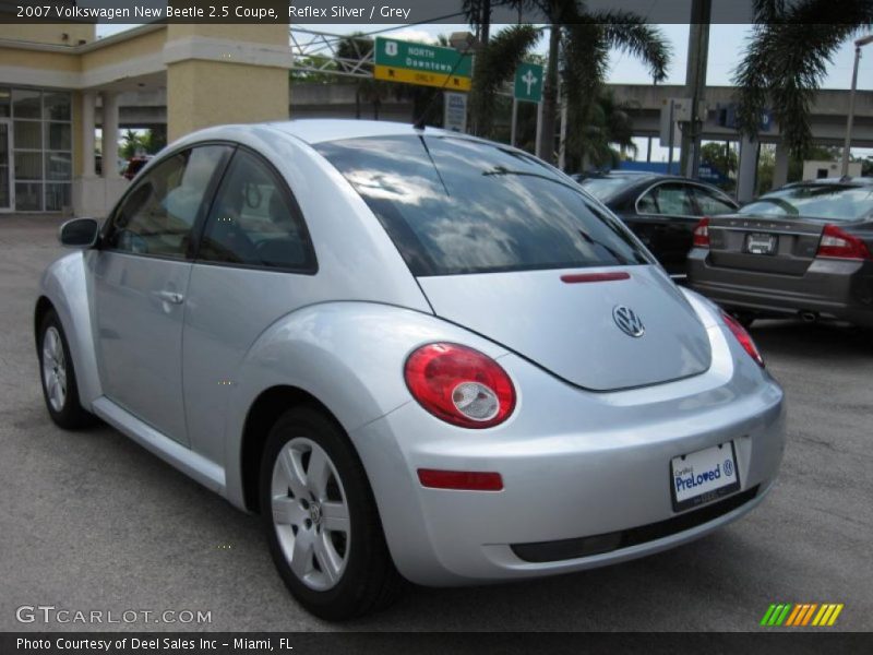 Reflex Silver / Grey 2007 Volkswagen New Beetle 2.5 Coupe