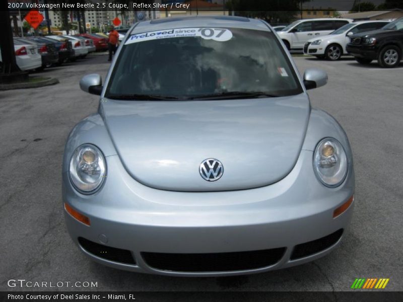 Reflex Silver / Grey 2007 Volkswagen New Beetle 2.5 Coupe