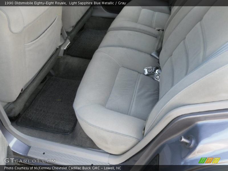 Light Sapphire Blue Metallic / Gray 1990 Oldsmobile Eighty-Eight Royale