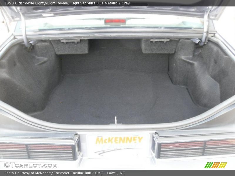 Light Sapphire Blue Metallic / Gray 1990 Oldsmobile Eighty-Eight Royale