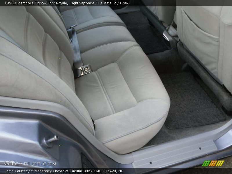 Light Sapphire Blue Metallic / Gray 1990 Oldsmobile Eighty-Eight Royale