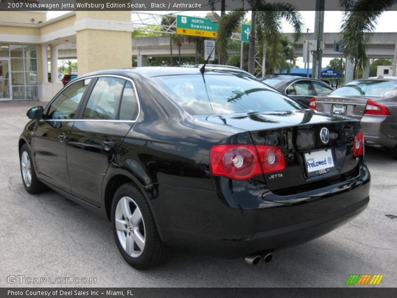 Black / Anthracite 2007 Volkswagen Jetta Wolfsburg Edition Sedan