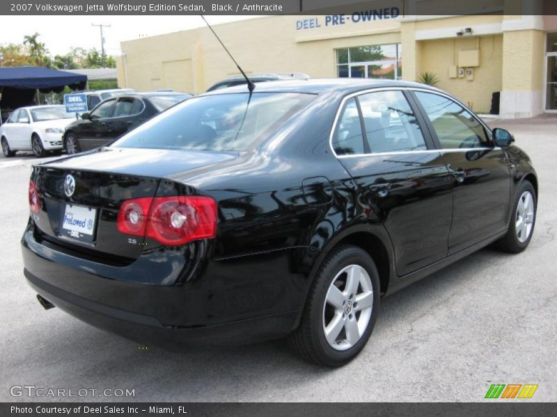 Black / Anthracite 2007 Volkswagen Jetta Wolfsburg Edition Sedan