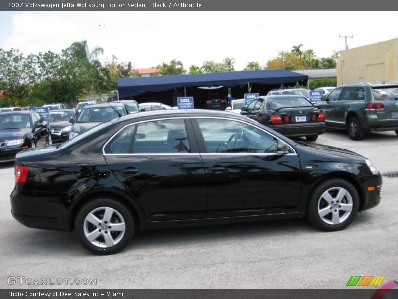 Black / Anthracite 2007 Volkswagen Jetta Wolfsburg Edition Sedan
