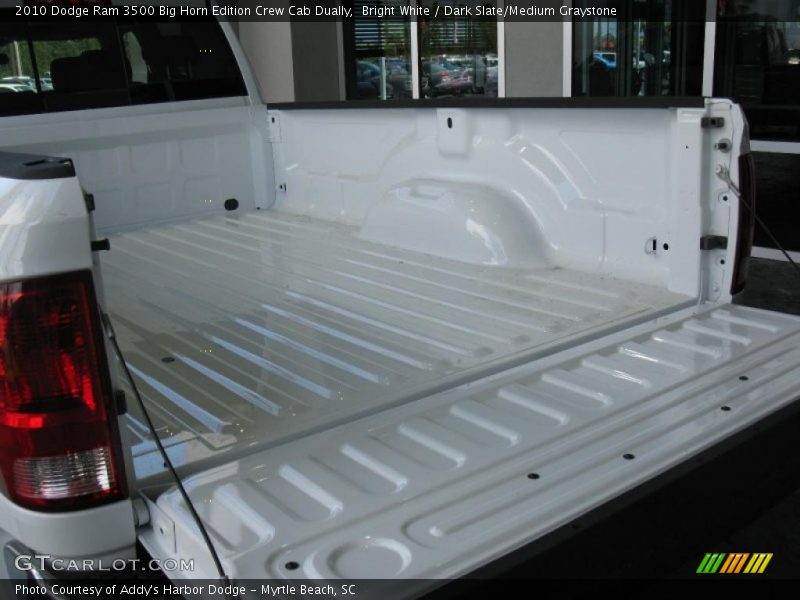 Bright White / Dark Slate/Medium Graystone 2010 Dodge Ram 3500 Big Horn Edition Crew Cab Dually