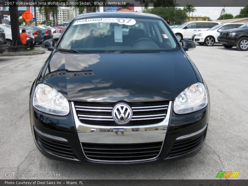 Black / Anthracite 2007 Volkswagen Jetta Wolfsburg Edition Sedan