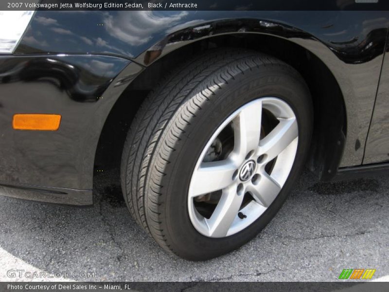 Black / Anthracite 2007 Volkswagen Jetta Wolfsburg Edition Sedan