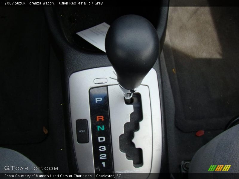 Fusion Red Metallic / Grey 2007 Suzuki Forenza Wagon