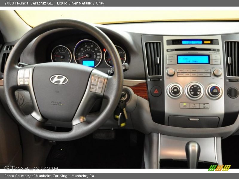 Liquid Silver Metallic / Gray 2008 Hyundai Veracruz GLS