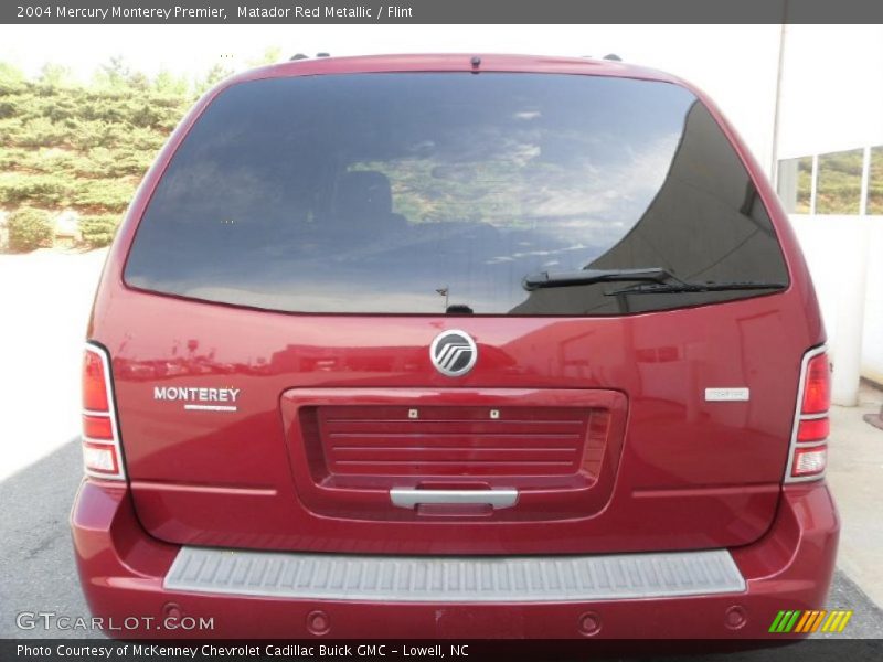 Matador Red Metallic / Flint 2004 Mercury Monterey Premier
