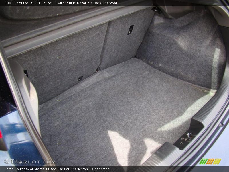 Twilight Blue Metallic / Dark Charcoal 2003 Ford Focus ZX3 Coupe
