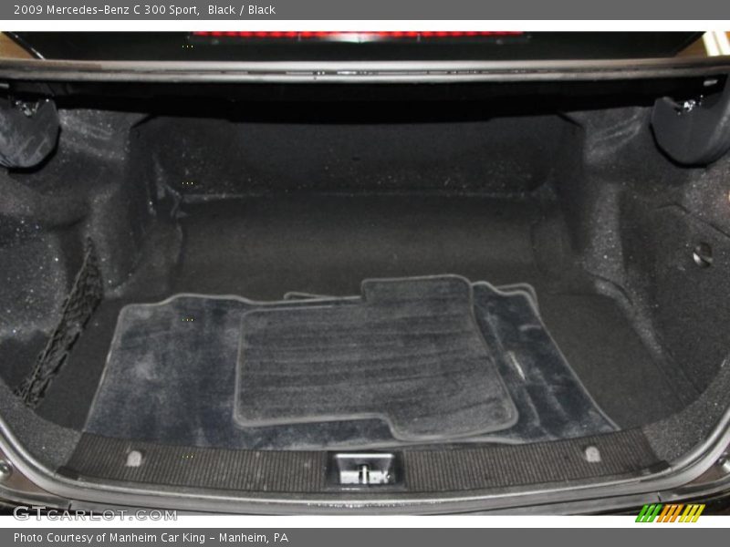 Black / Black 2009 Mercedes-Benz C 300 Sport