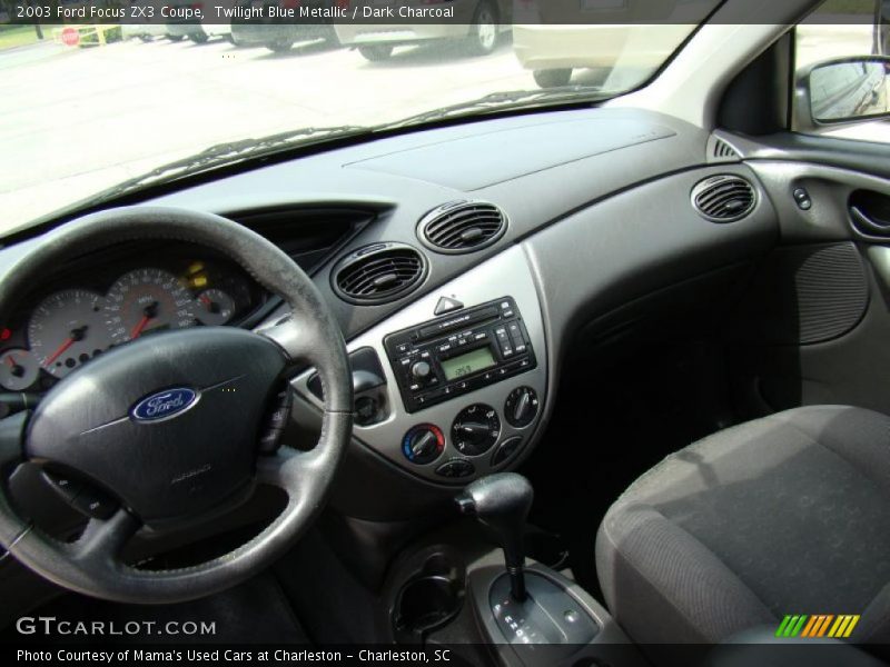 Twilight Blue Metallic / Dark Charcoal 2003 Ford Focus ZX3 Coupe