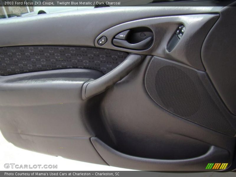 Twilight Blue Metallic / Dark Charcoal 2003 Ford Focus ZX3 Coupe