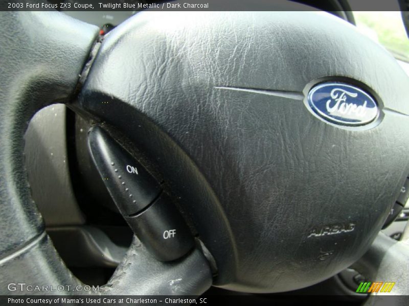 Twilight Blue Metallic / Dark Charcoal 2003 Ford Focus ZX3 Coupe