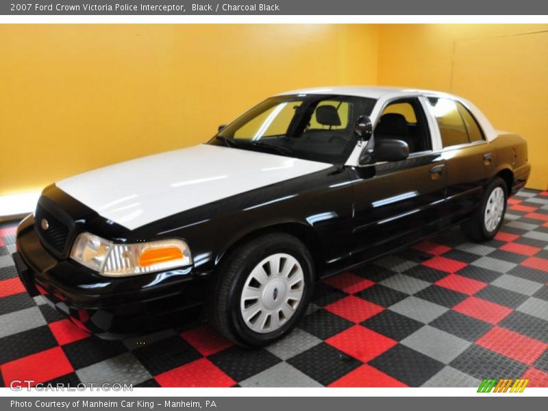 Black / Charcoal Black 2007 Ford Crown Victoria Police Interceptor