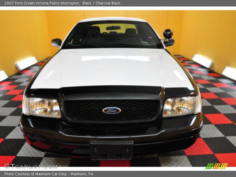 Black / Charcoal Black 2007 Ford Crown Victoria Police Interceptor