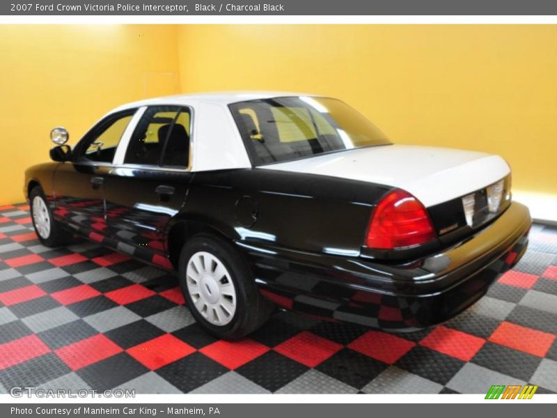 Black / Charcoal Black 2007 Ford Crown Victoria Police Interceptor