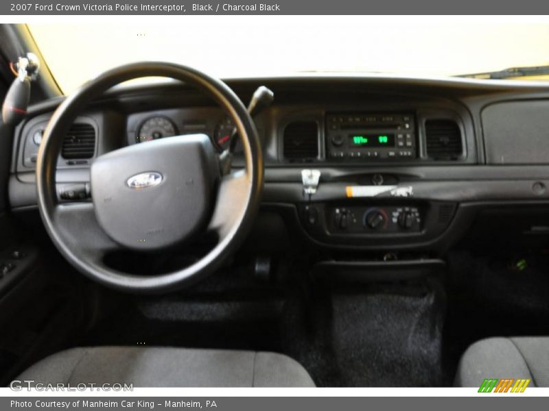 Black / Charcoal Black 2007 Ford Crown Victoria Police Interceptor