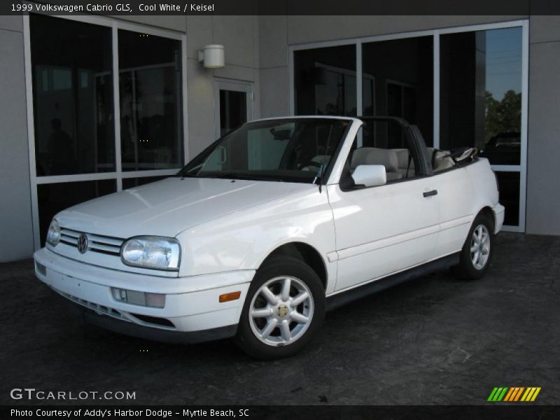 Cool White / Keisel 1999 Volkswagen Cabrio GLS