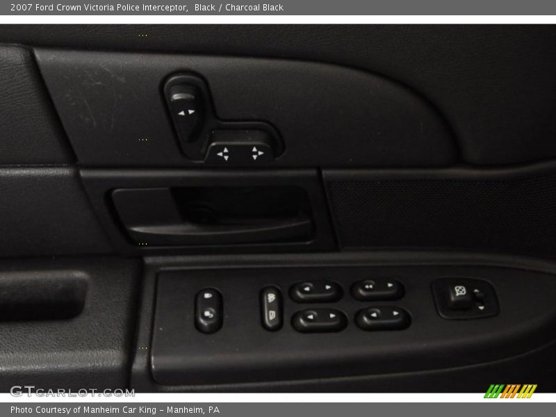 Black / Charcoal Black 2007 Ford Crown Victoria Police Interceptor