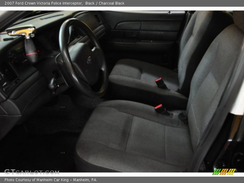 Black / Charcoal Black 2007 Ford Crown Victoria Police Interceptor
