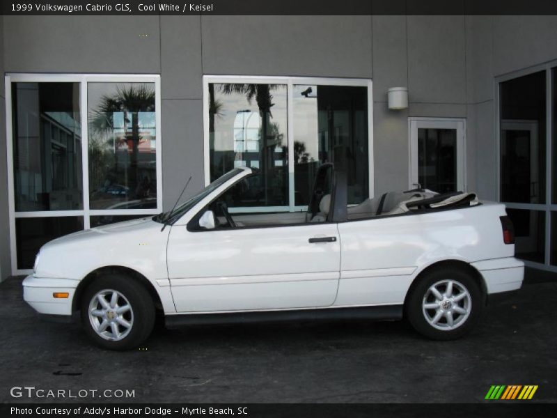 Cool White / Keisel 1999 Volkswagen Cabrio GLS