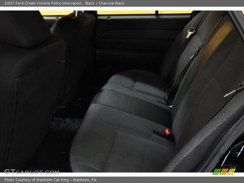 Black / Charcoal Black 2007 Ford Crown Victoria Police Interceptor