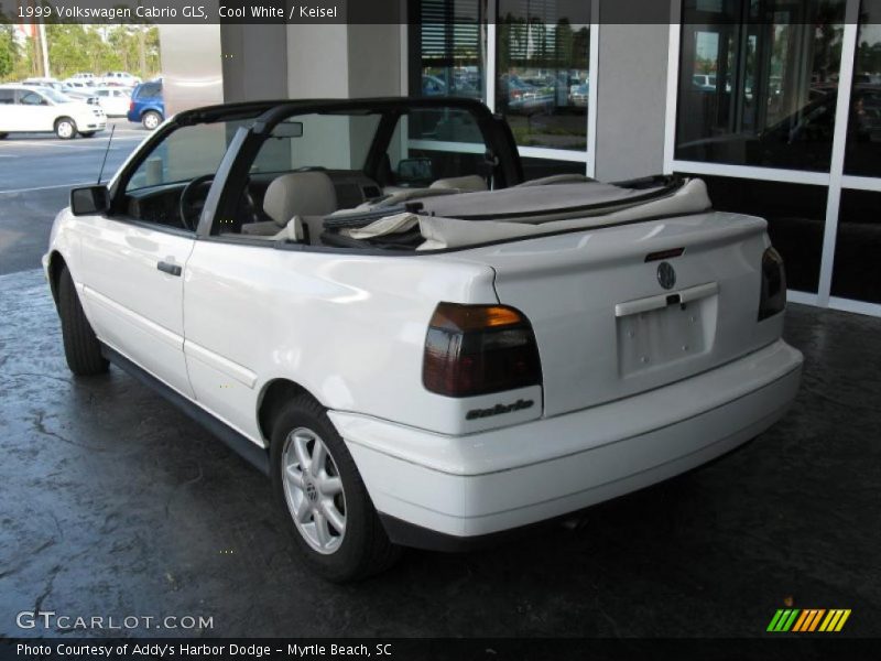 Cool White / Keisel 1999 Volkswagen Cabrio GLS