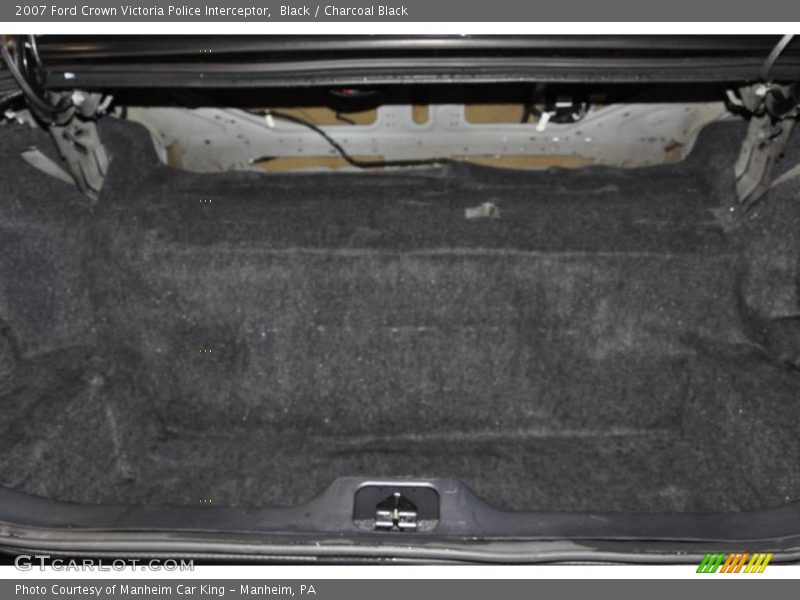 Black / Charcoal Black 2007 Ford Crown Victoria Police Interceptor