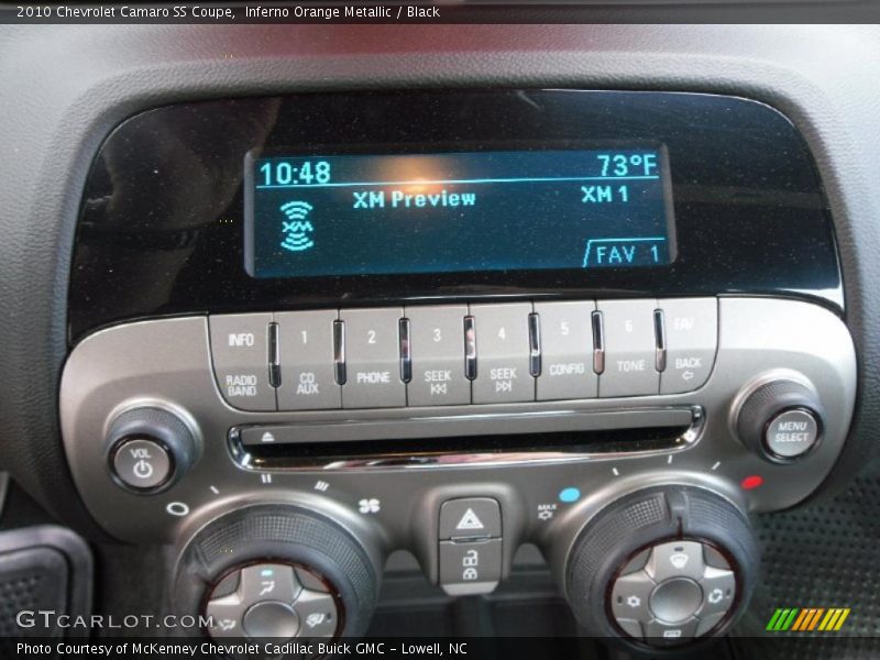 Inferno Orange Metallic / Black 2010 Chevrolet Camaro SS Coupe
