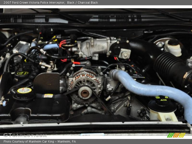 Black / Charcoal Black 2007 Ford Crown Victoria Police Interceptor