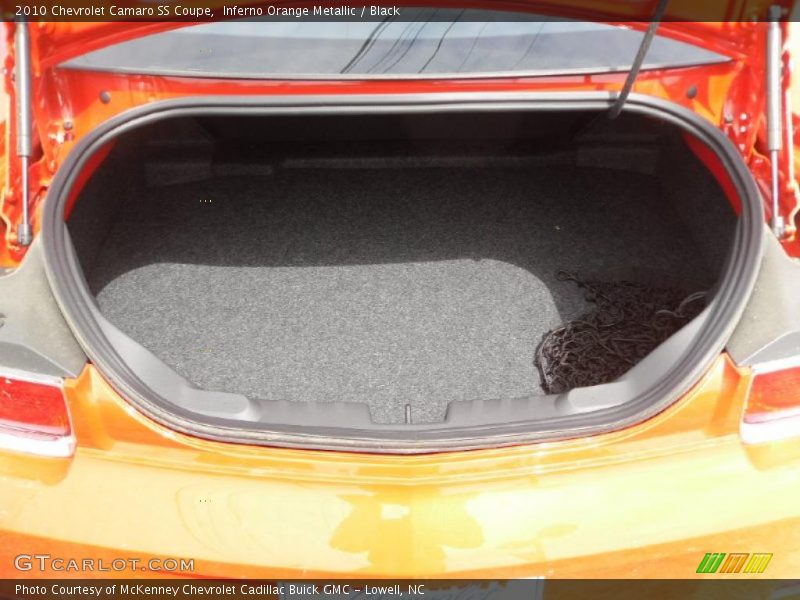 Inferno Orange Metallic / Black 2010 Chevrolet Camaro SS Coupe