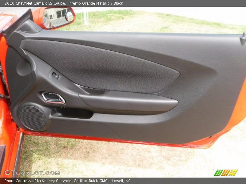 Inferno Orange Metallic / Black 2010 Chevrolet Camaro SS Coupe