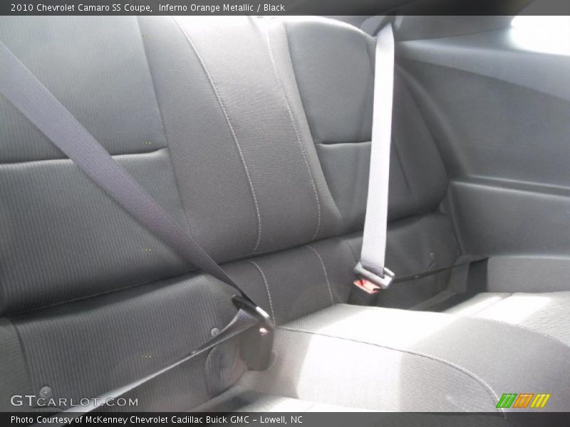 Inferno Orange Metallic / Black 2010 Chevrolet Camaro SS Coupe