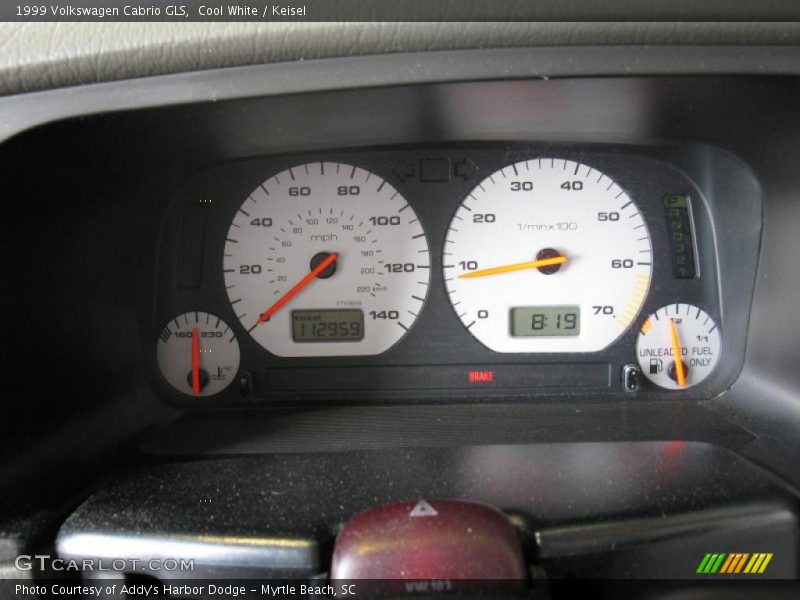 Cool White / Keisel 1999 Volkswagen Cabrio GLS