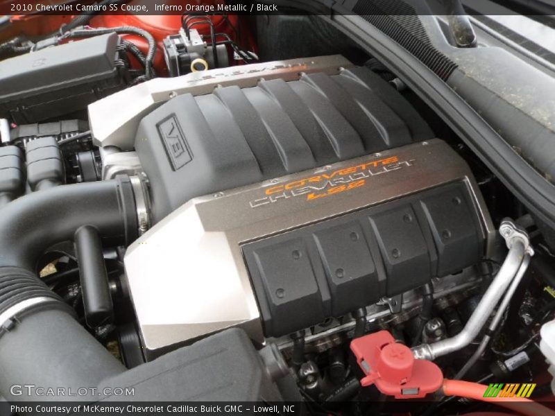 Inferno Orange Metallic / Black 2010 Chevrolet Camaro SS Coupe