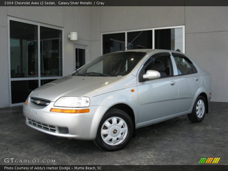Galaxy Silver Metallic / Gray 2004 Chevrolet Aveo LS Sedan