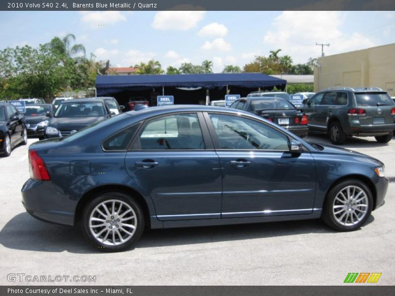 Barents Blue Metallic / Quartz 2010 Volvo S40 2.4i