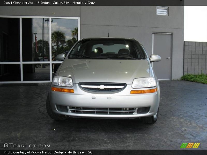 Galaxy Silver Metallic / Gray 2004 Chevrolet Aveo LS Sedan