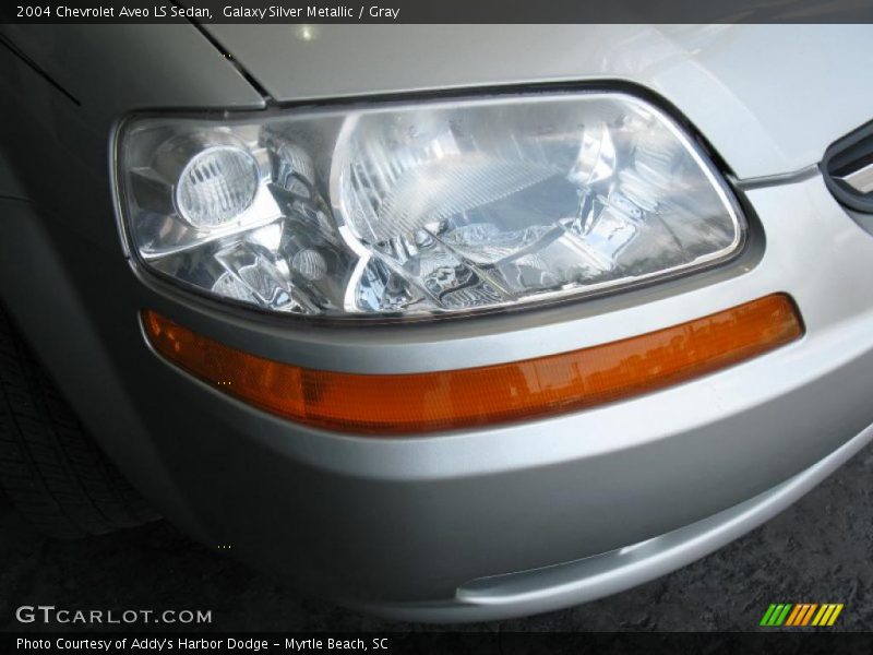 Galaxy Silver Metallic / Gray 2004 Chevrolet Aveo LS Sedan