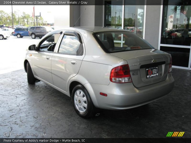 Galaxy Silver Metallic / Gray 2004 Chevrolet Aveo LS Sedan