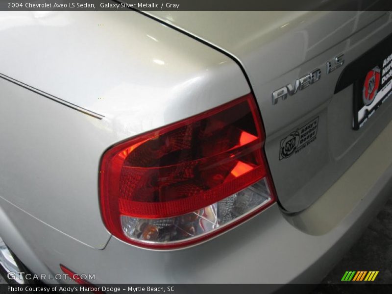 Galaxy Silver Metallic / Gray 2004 Chevrolet Aveo LS Sedan