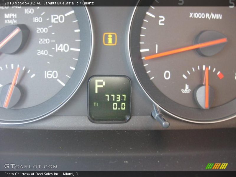 Barents Blue Metallic / Quartz 2010 Volvo S40 2.4i
