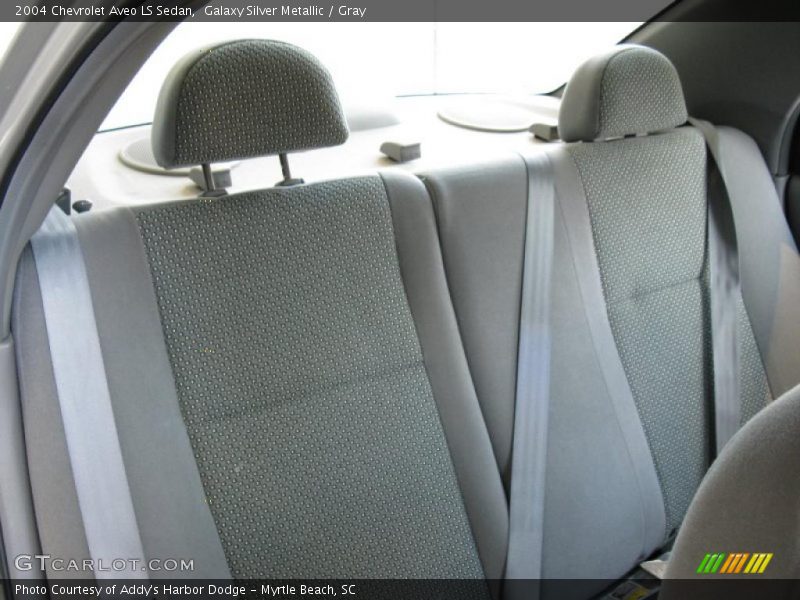 Galaxy Silver Metallic / Gray 2004 Chevrolet Aveo LS Sedan