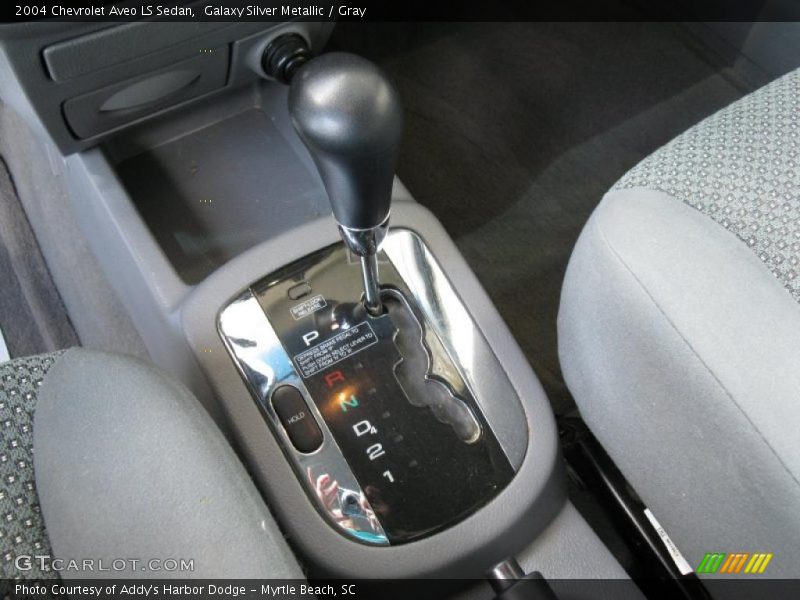 Galaxy Silver Metallic / Gray 2004 Chevrolet Aveo LS Sedan