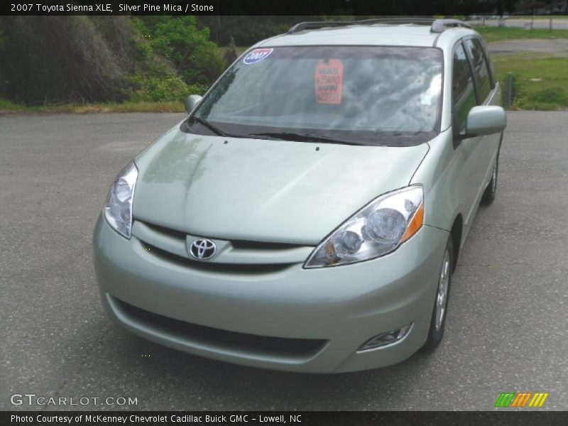 Silver Pine Mica / Stone 2007 Toyota Sienna XLE