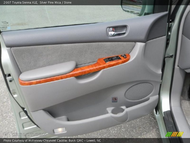 Silver Pine Mica / Stone 2007 Toyota Sienna XLE