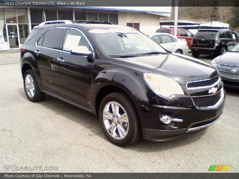 Black / Jet Black 2010 Chevrolet Equinox LTZ