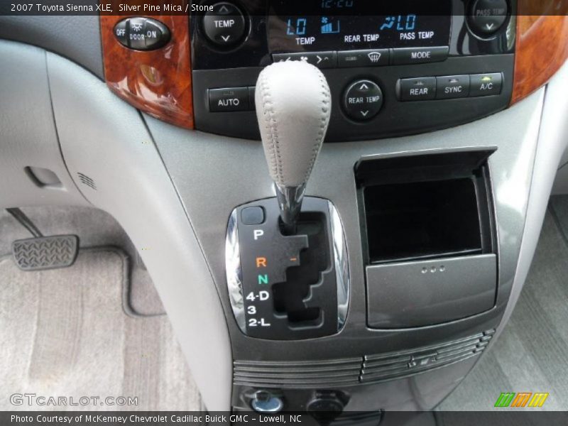 Silver Pine Mica / Stone 2007 Toyota Sienna XLE